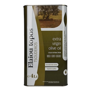 ΤΣΟΥΔΕΡΟΣ | Ελαιόλαδο Εξαιρετικό Παρθένο Ελαίου Τόπος 4lt