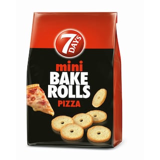 Σνακ Mini Bake Rolls Πίτσα 150g