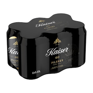KAISER | Μπύρα Pilsner Κουτί 6x330ml