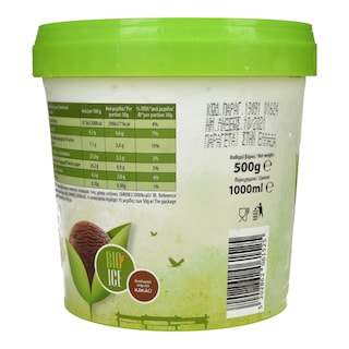 TORRE | Παγωτό Κακάο Βιολογικό 1lt