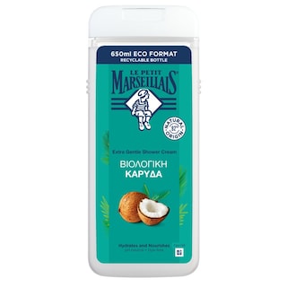 LE PETIT MARSEILLAIS | Αφρόλουτρο Βιολογική Καρύδα 650ml