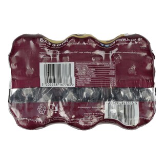 ΛΟΥΞ | Αναψυκτικό Βυσσινάδα Φιάλη 6 X 330ml (5+1 Δώρο)