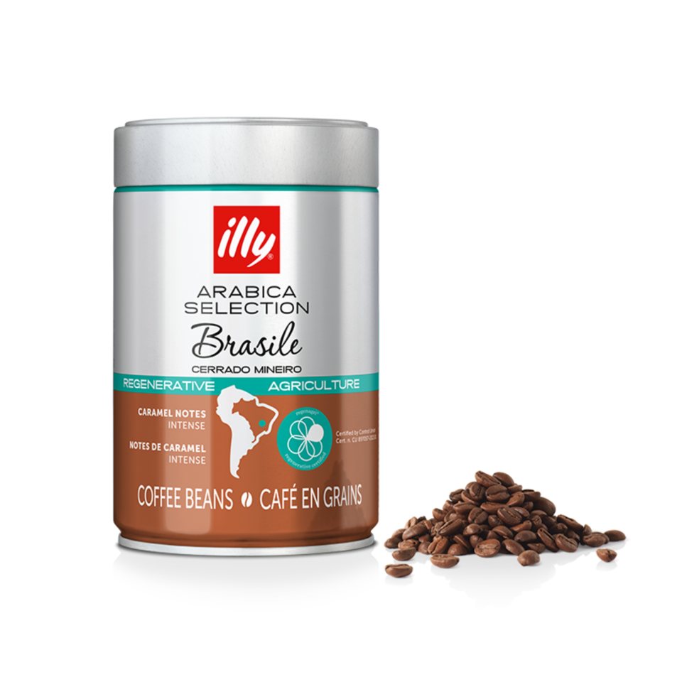 ILLY Καφές Espresso Brasile Cerrado Mineiro Κόκκοι 250g