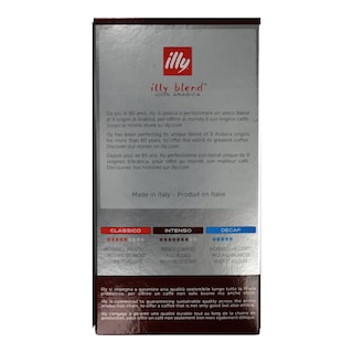 ILLY | Καφές Espresso Αλεσμένος Μερίδες Intenso Bold Roast 18 Τεμ. Έκπτωση 1Ε (1E)