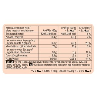 ΕΒΓΑ | Παγωτό Στρατσιατέλα 520g