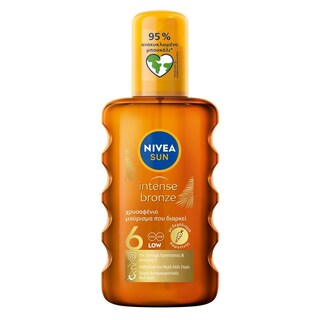 NIVEA | Αντηλιακό Λάδι Μαυρίσματος Spray Carotene SPF6 200ml