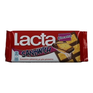 LACTA | ΣΟΚΟΛΑΤΑ ΓΑΛΑΚΤΟΣ ΜΕ ΜΠΙΣΚΟΤΟ 87 GR