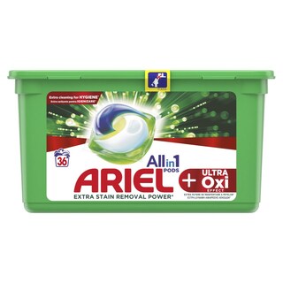 ARIEL | Kάψουλες Πλυντηρίου Ρούχων Allin1 Pods Oxi Efect 36 Τεμάχια