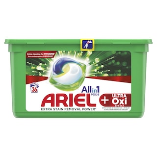 ARIEL | Kάψουλες Πλυντηρίου Ρούχων Allin1 Pods Oxi Efect 36 Τεμάχια