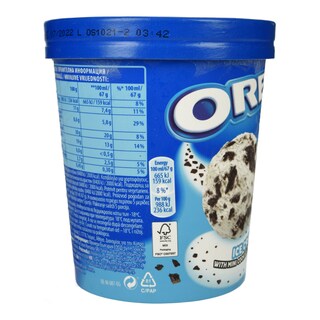 OREO | Παγωτό Vanilla & Cookies Oreo 260g
