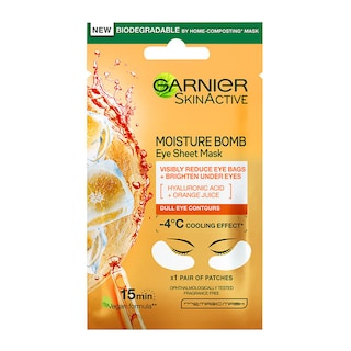 GARNIER | Μάσκα Ματιών Moisture Bomb Eye Tissue Mask 6g