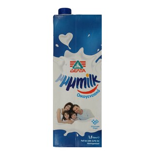 MMMILK | Γάλα Ημιάπαχο Πλήρες Οικογενειακό 1.5 lt 0.25