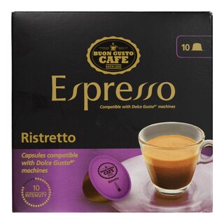 BUON GUSTO | Κάψουλες Καφέ Dolce Gusto Espresso Ristretto 10x7.5g