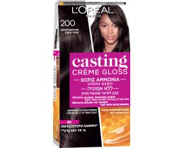 CASTING | C GLOSS | Βαφή Μαλλιών Creme Gloss Νο200 Μαύρο Βινύλιο 1 Τεμάχιο
