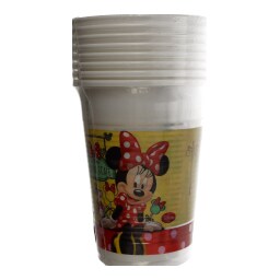 DISNEY | ΠΟΤΗΡΙΑ MINNIE ΠΛΑΣΤΙΚΑ 8 TEM