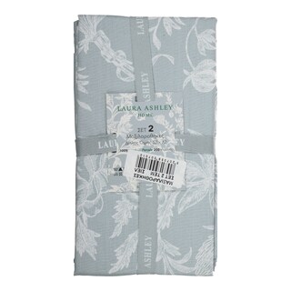 LAURA ASHLEY | Μαξιλαροθήκες Βαμβακερές Σιέλ 2 Τεμάχια