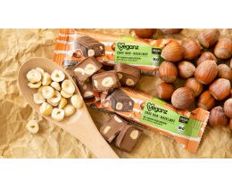 VEGANZ | Μπάρα Σοκολάτας Φουντούκι 40g