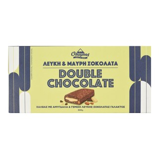 ΟΛΥΜΠΟΣ | Χαλβάς Double Chocolate με Αμύγδαλα 300g