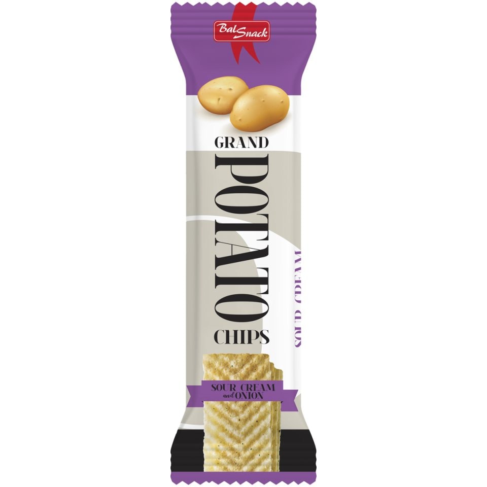 - Τσιπς Σνακ Πατάτας Sour Cream & Onion 60g