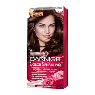 COLOR SENSATION | Βαφή Μαλλιών Σετ 5.32 Χρυσό Κρυσταλλινό Καστανό 1 Τεμ.