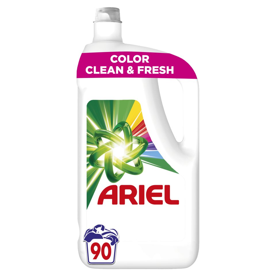 Υγρό Πλυντηρίου Ρούχων Color Clean & Fresh 90 Μεζούρες