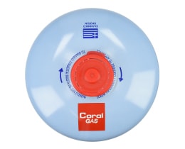 CORAL GAS | Φιαλίδιο Βουτανίου Βιδωτό Γη Μπλε 500g 1 Τεμάχιο
