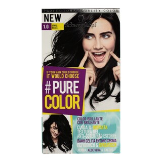 PURE COLOR | ΒΑΦΗ ΜΑΛΛΙΩΝ 1.0 VINYL BLACK 60ML