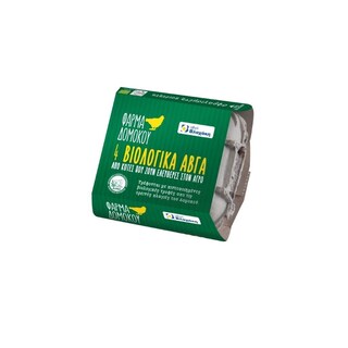 ΒΛΑΧΑΚΗΣ | Αυγά Βιολογικά Οροπέδιο Δομοκού Medium 4 Τεμάχια