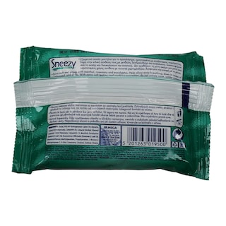 SNEEZY MENTHOL | ΥΓΡΑ ΜΑΝΤΗΛΑΚΙΑ SNEEZY MENTHOL 15 ΤΕΜ