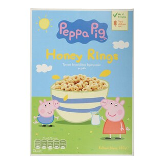 PEPPA PIG | CEREAL PEPPA HONEY RINGS 250 GR