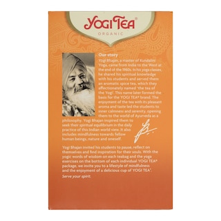 YOGI TEA | YOGI TEA BIO TURMERIC  34GR