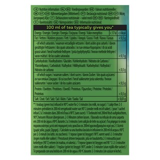 LIPTON | TEA GREEN SPINGY MINT PYRAMID 20 BAGS