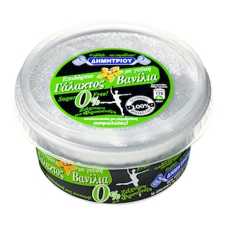 ΔΗΜΗΤΡΙΟΥ | . ΚΡΕΜΑ ΒΑΝΙΛΙΑ 0% 180 GR