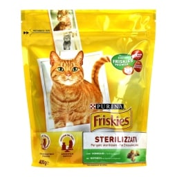 FRISKIES | ΞΗΡΑ ΤΡΟΦΗ ΓΑΤΑΣ ΓΙΑ ΣΤΕΙΡΩΜΕΝΕΣ ΓΑΤΕΣ ΚΟΥΝΕΛΙ ΚΑΙ ΛΑΧΑΝΙΚΑ 400 GR