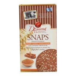 SNAPS | ΜΠΙΣΚΟΤΑ ΜΕ ΚΑΝΕΛΑ ΚΑΙ ΜΑΥΡΗ ΖΑΧAΡΗ 175 GR