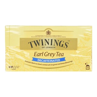 TWININGS | Τσάι Μαύρο Earl Grey Decaf 25x2g