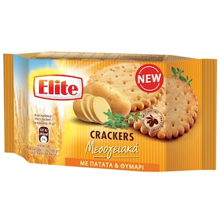 ELITE | Κράκερς Μεσογειακά Πατάτα & Θυμάρι 105g