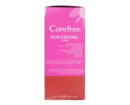CAREFREE | Σερβιέτες Plus Original 30 + 26 Τεμάχια Δώρο