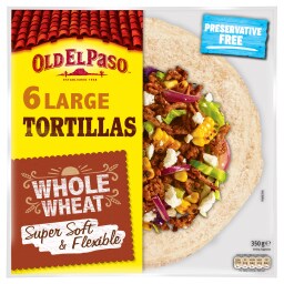 Πίτες Tortillas Ολικής Άλεσης 350g