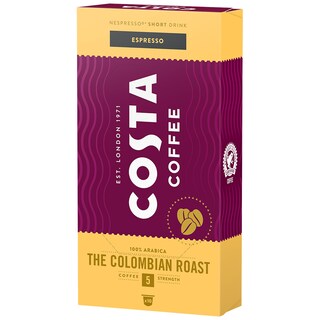 COSTA | Κάψουλες Καφέ Espresso Colombian Roast 10x5.7gr