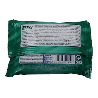 SNEEZY MENTHOL | ΥΓΡΑ ΜΑΝΤΗΛΑΚΙΑ SNEEZY MENTHOL 15 ΤΕΜ