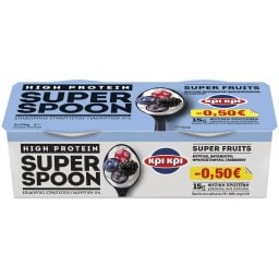 ΚΡΙ ΚΡΙ | Επιδόρπιο Γιαουρτιού Super Fruits 2Χ170 gr (-0.50) 0.50E