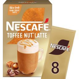 NESCAFE | GOLD | Στιγμιαίος Καφές ToffeNut Latte 8x18.6g