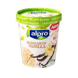 ALPRO | ALPRO ICE CREAM SOYA VANILLA  340GR / 500ML