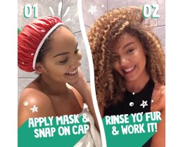 BEARFRUITS | Μάσκα Μαλλιών & Σκουφάκι Φράουλα 20 ml