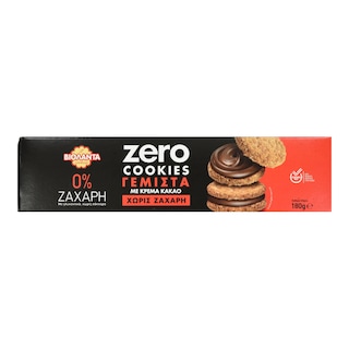 ΒΙΟΛΑΝΤΑ | Μπισκότα Γεμιστά Zero Cookies Κακάο 180g