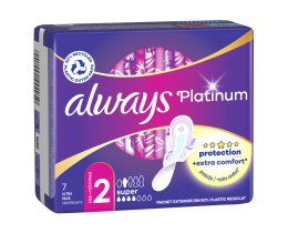 ALWAYS | Σερβιέτες Platinum Ultra Super Plus Μεγεθος 2 7 Τεμάχια