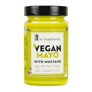 ΓΟΥΜΕΝΙΣΣΕΣ | Μαγιονέζα Vegan Mayo Mustard 320ml