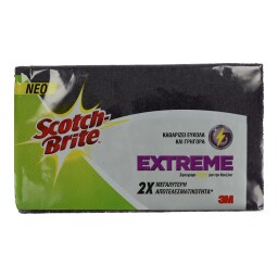 SCOTCH BRITE | Σφουγγάρι Extreme Γίγας 1 Τεμάχιο