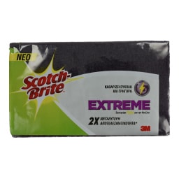 SCOTCH BRITE | Σφουγγάρι Extreme Γίγας 1 Τεμάχιο